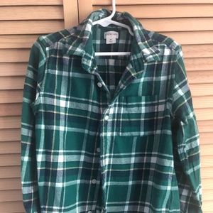 J.Crew Flannel Shirt - Kids Size 6-7 - Very Good Condition
